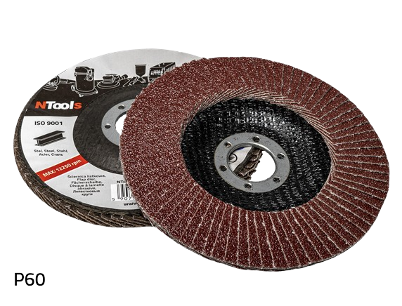10 Disques à lamelle P60