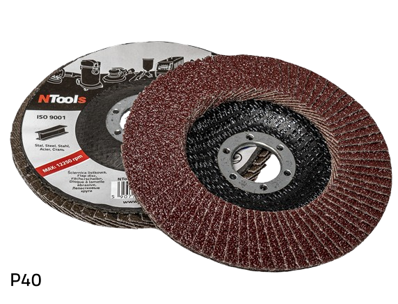 10 Disques a lamelle P40