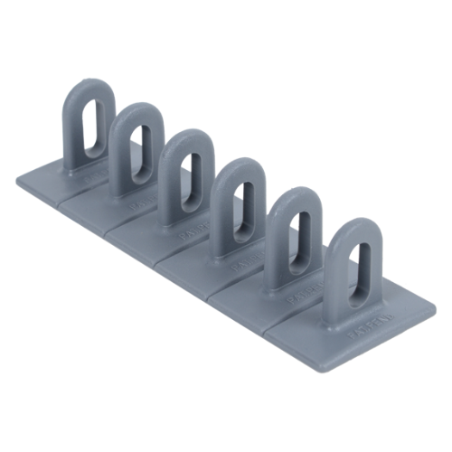 Barette anneau de tirage dsp gris 6x50*156mm